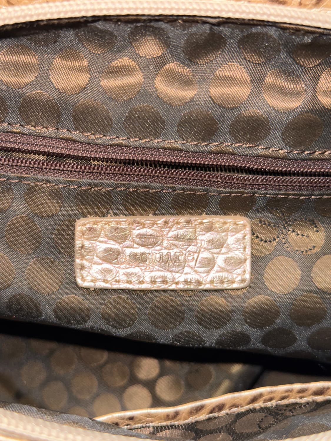 Esquire gold python chain shoulder bag 상품이미지6