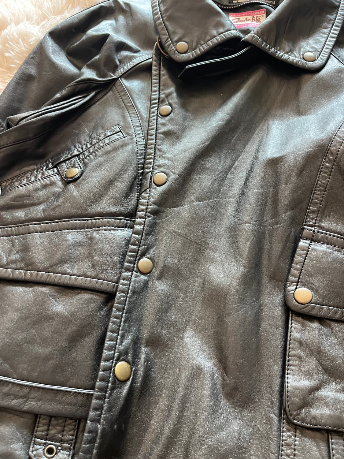 간사이 야마모토 가죽자켓 상품이미지8