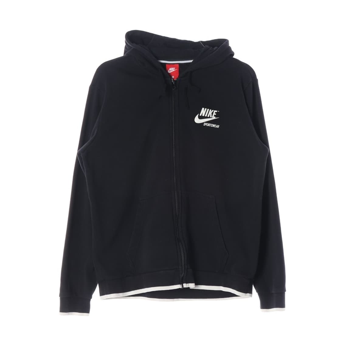 나이키 스포츠웨어 백로고 배색 후드 집업 XL 상품이미지1