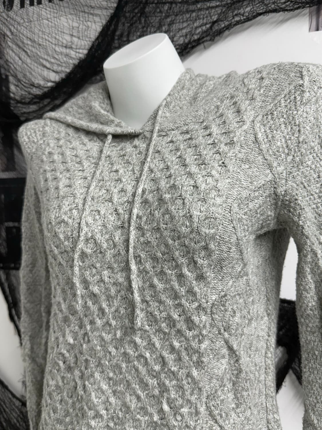 Basic knit hoodie longsleeve 상품이미지2