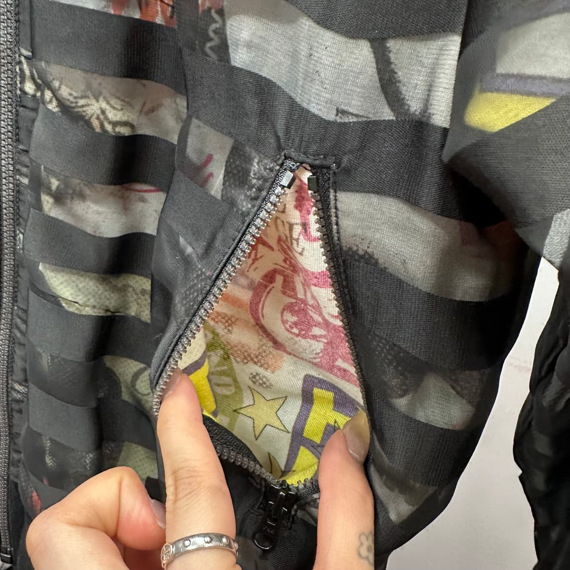 Hysteric Glamour, Striped Blouson Jacket 상품이미지8