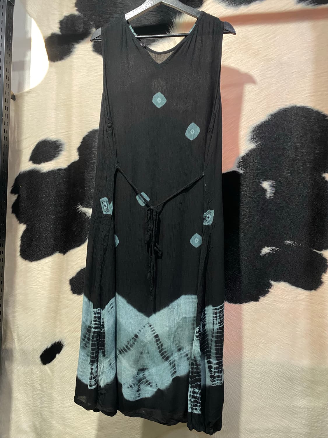 Japanese vtg 오리엔탈 타이다이 웨이브 원피스 상품이미지5