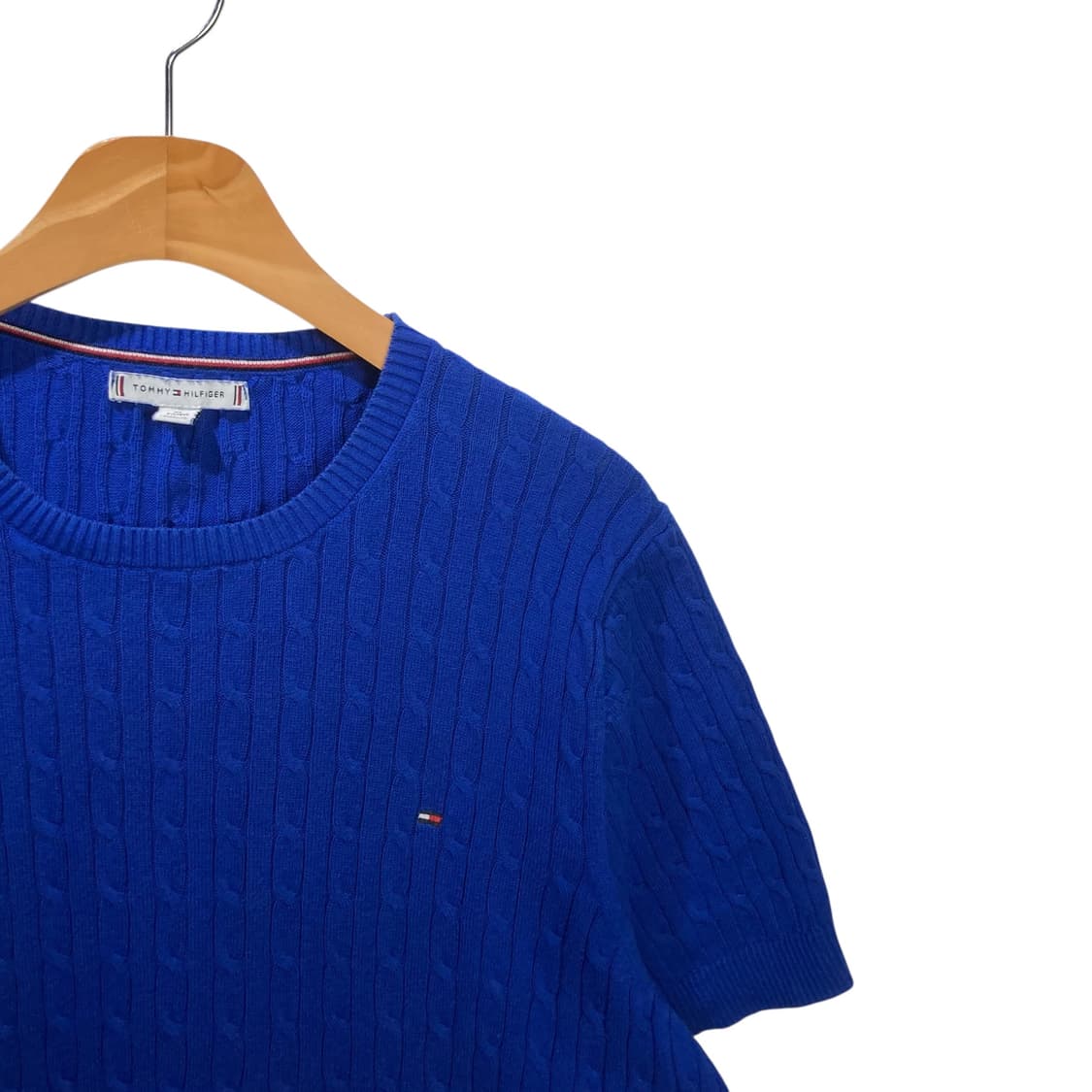 타미힐피거 케이블 니트 반팔 상품이미지3