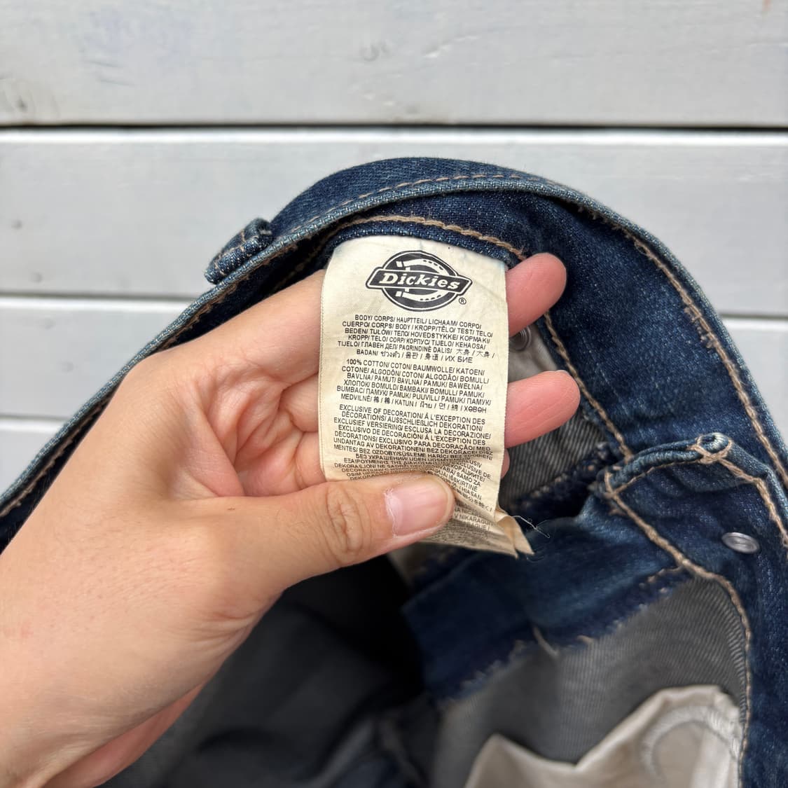 Dickies 디키즈 카펜터 데님 팬츠 상품이미지7