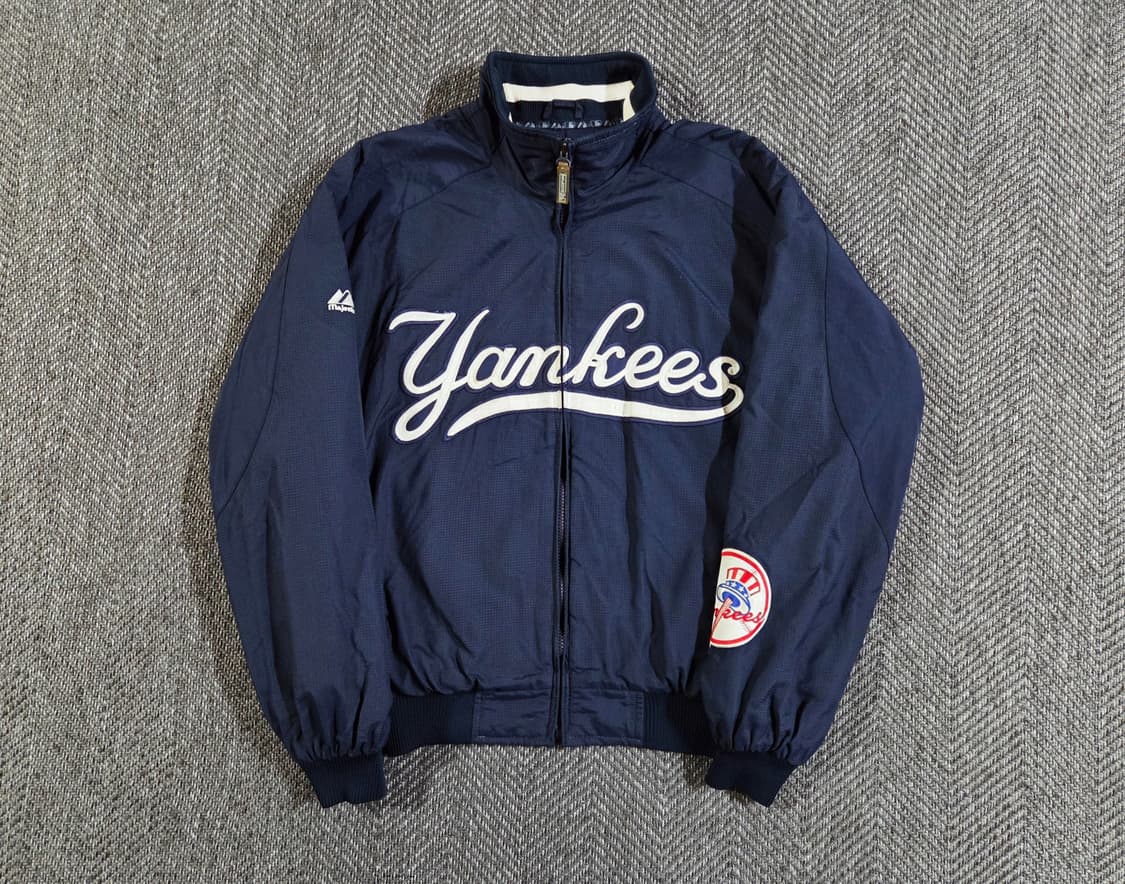 마제스틱 Majestic 뉴욕 양키스 어센틱 자켓 상품이미지1