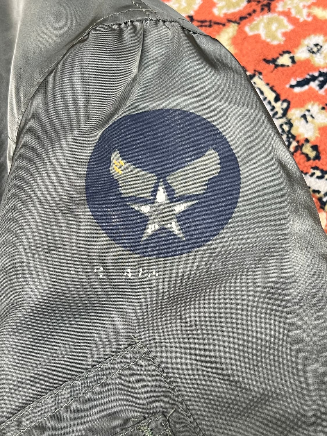 [M] Brents USA 브렌츠 스포츠웨어 빈티지 MA-1 항공점퍼 상품이미지7