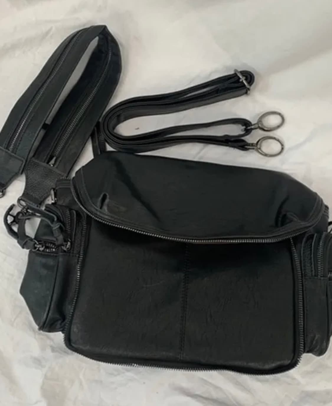 애즈온 러비백 블랙 lovey bag 상품이미지4