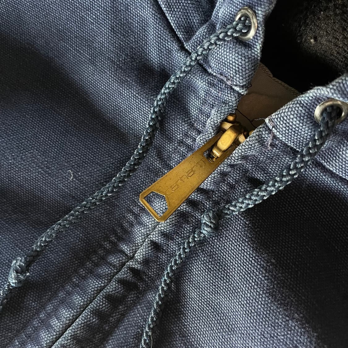 80s~90s 빈티지 칼하트 네이비 액티브 워크 자켓 상품이미지6