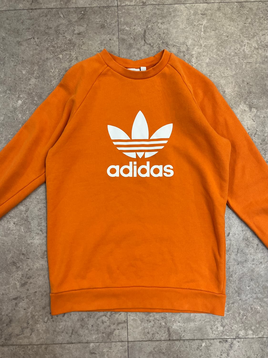 아디다스 맨투맨 오렌지 S #csz3254 상품이미지5