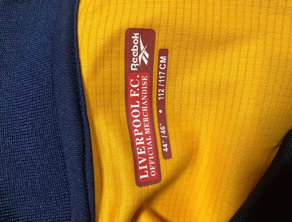 XL) 리복 리버풀 01시즌 결승 제라드 어웨이 유니폼 상품이미지5