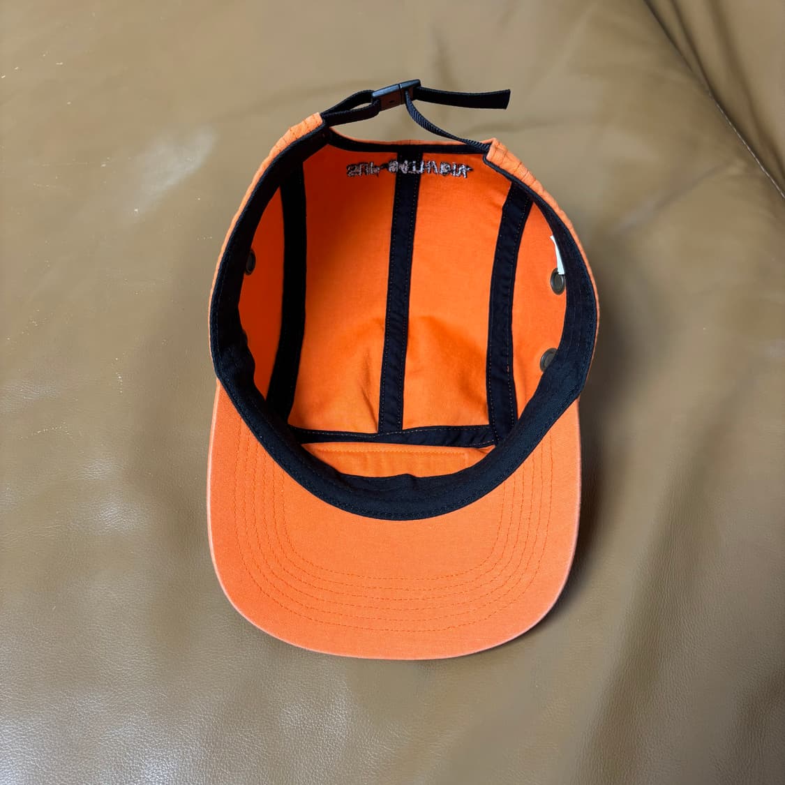 슈프림 캠프캡 모자 박스로고 24ss 밀리터리 오렌지 상품이미지6