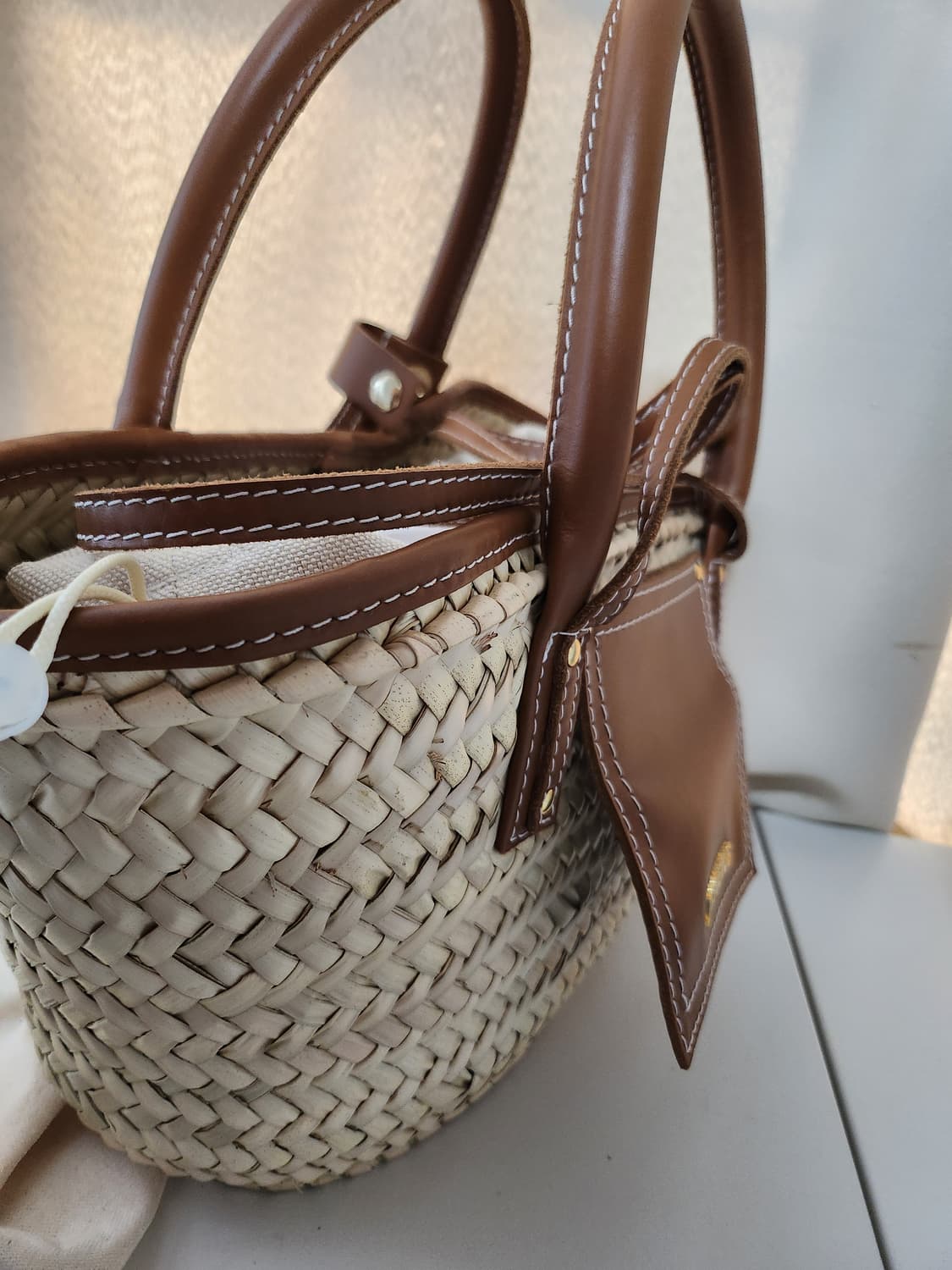 자크뮈스 솔리 바스켓백 브라운 상품이미지7