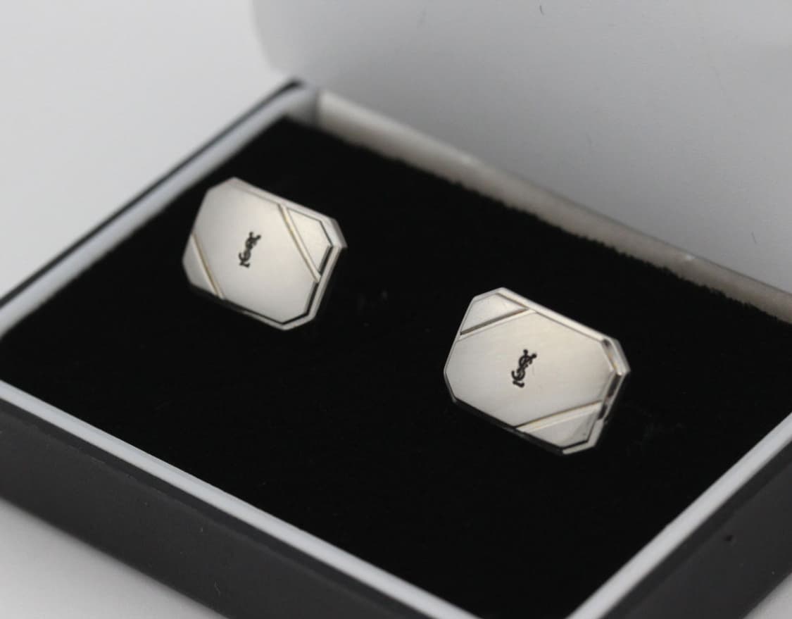 입생로랑 A-등급 남자 명품 커프스 빈티지 상품이미지1