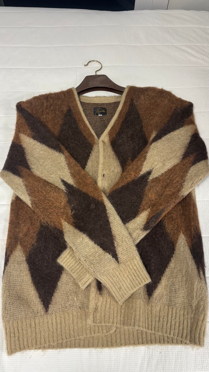 니들스 모헤어 가디건M 상품이미지1