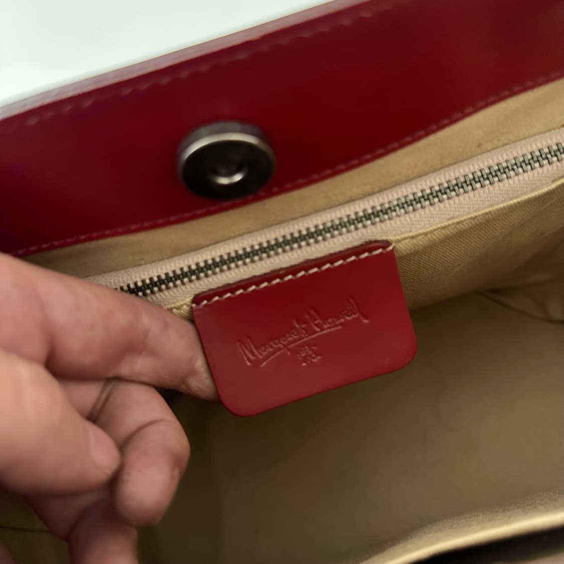 마가렛호웰 margaret howell 가죽 토트백 상품이미지6