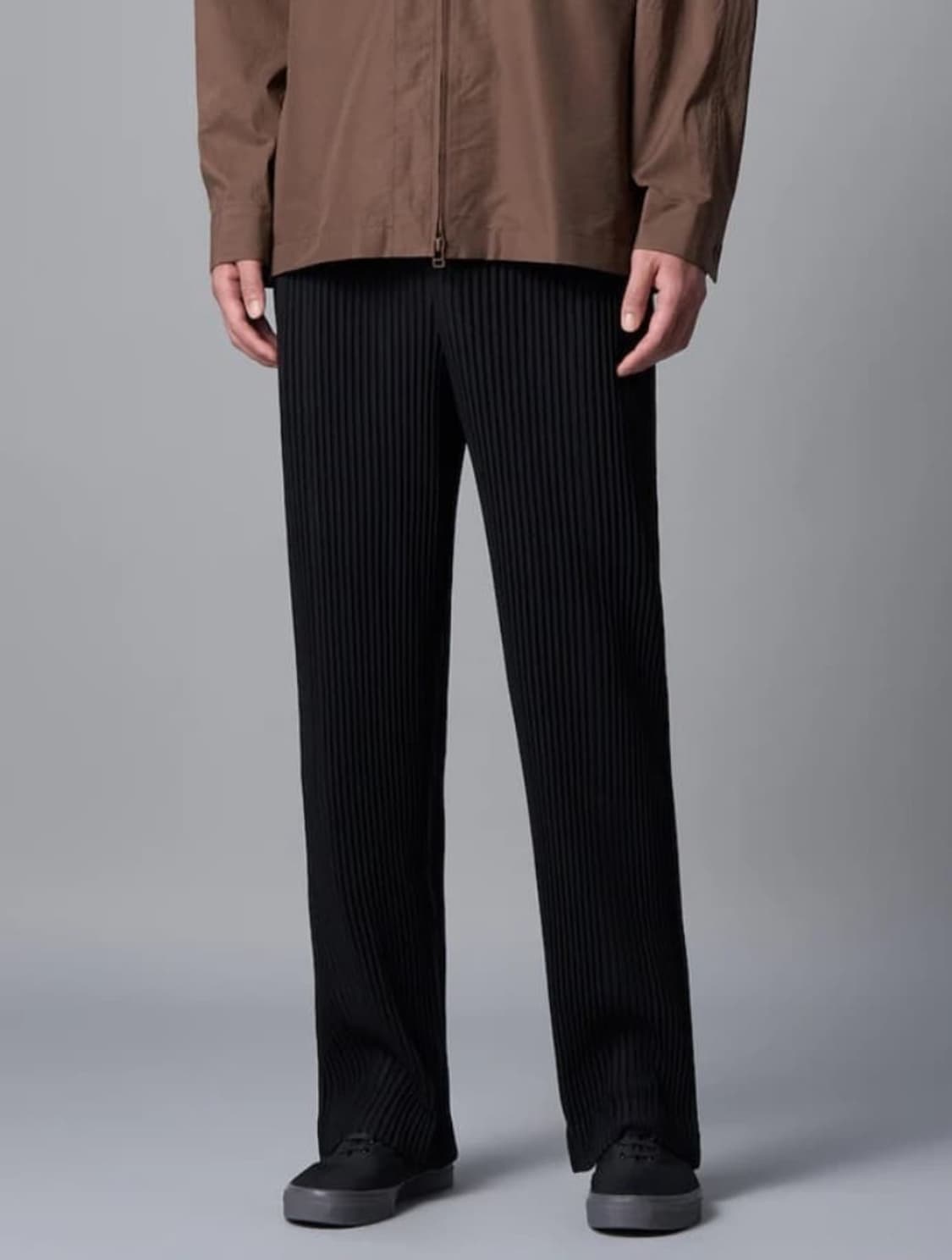 옴므플리세 뒷트임 팬츠 1 상품이미지2