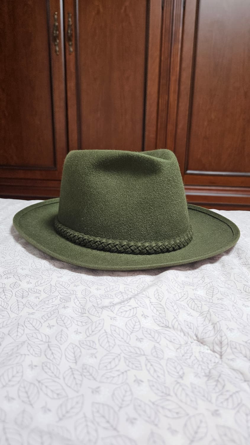 볼사리노 Borsalino 알파인 그린 페도라 58 Medium 상품이미지3