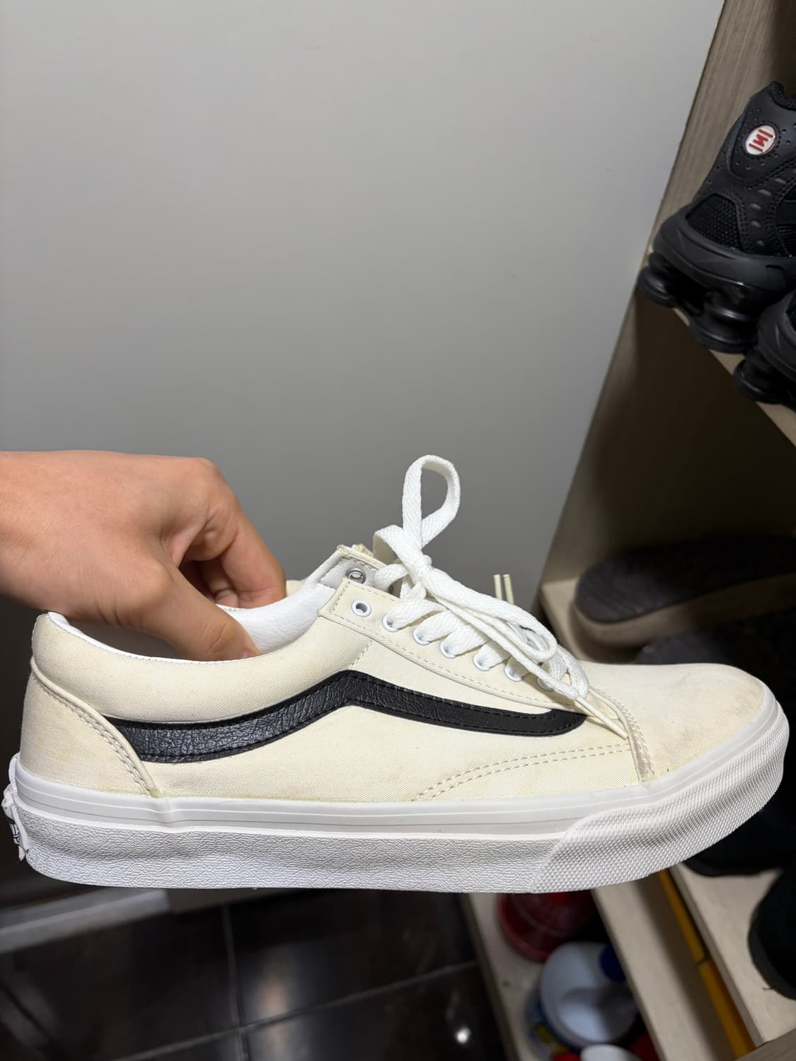 반스 올드스쿨 아이보리 스니커즈 상품이미지1