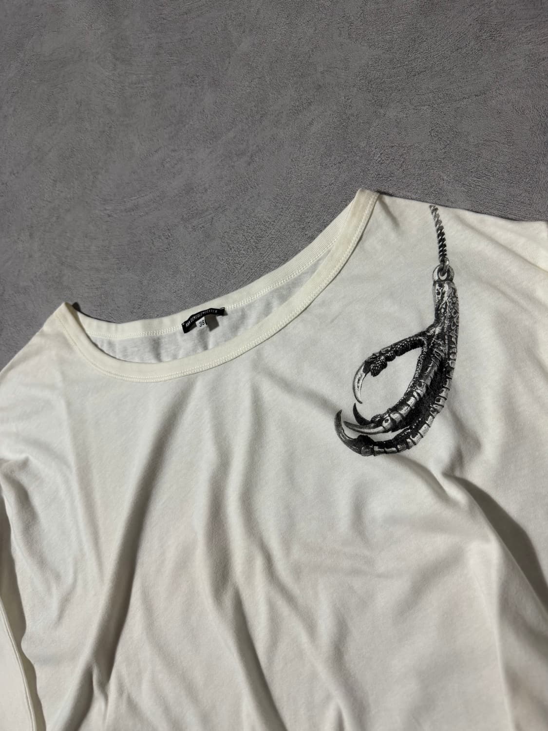 Ann Demeulemeester 11SS Asymmetric top 상품이미지4