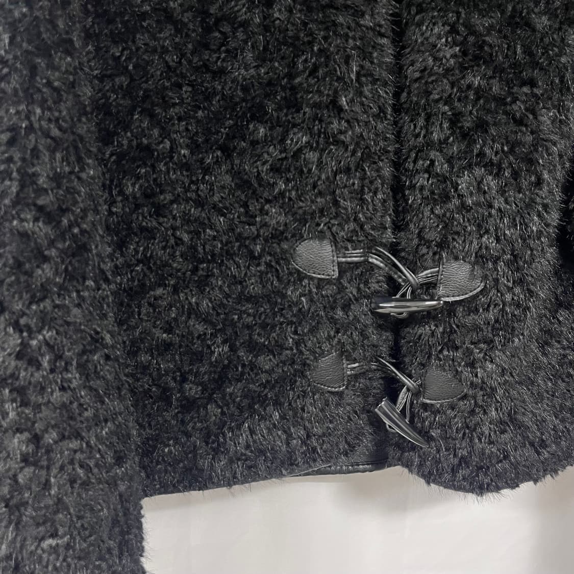 [보세/노브랜드] 후드 뽀글이 떡볶이 자켓 상품이미지4