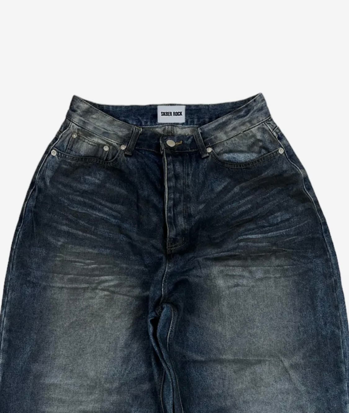 스케이터락 오일 워싱 데님 m 상품이미지3