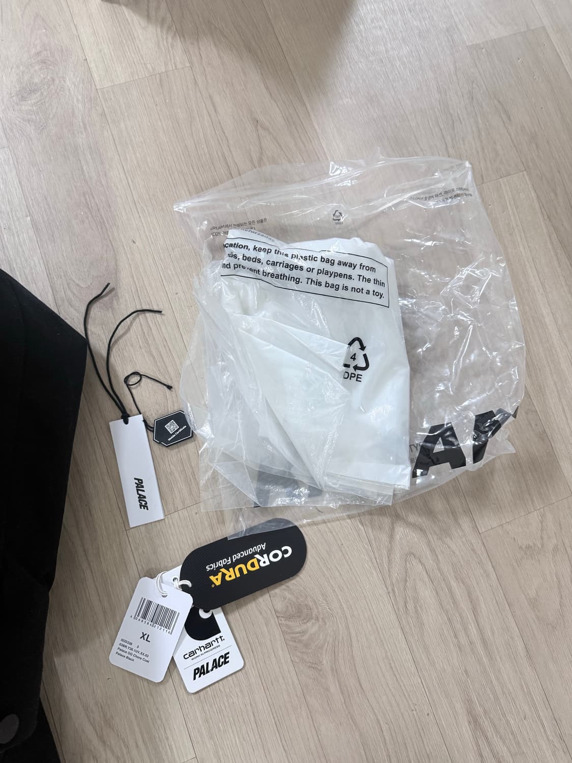 크림구매)팔라스 칼하트 초어 코트 자켓 블랙 xl 상품이미지8