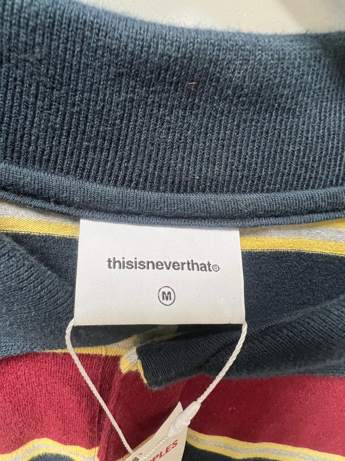 thisisneverthat 스트라이프 럭비 카라티 상품이미지3