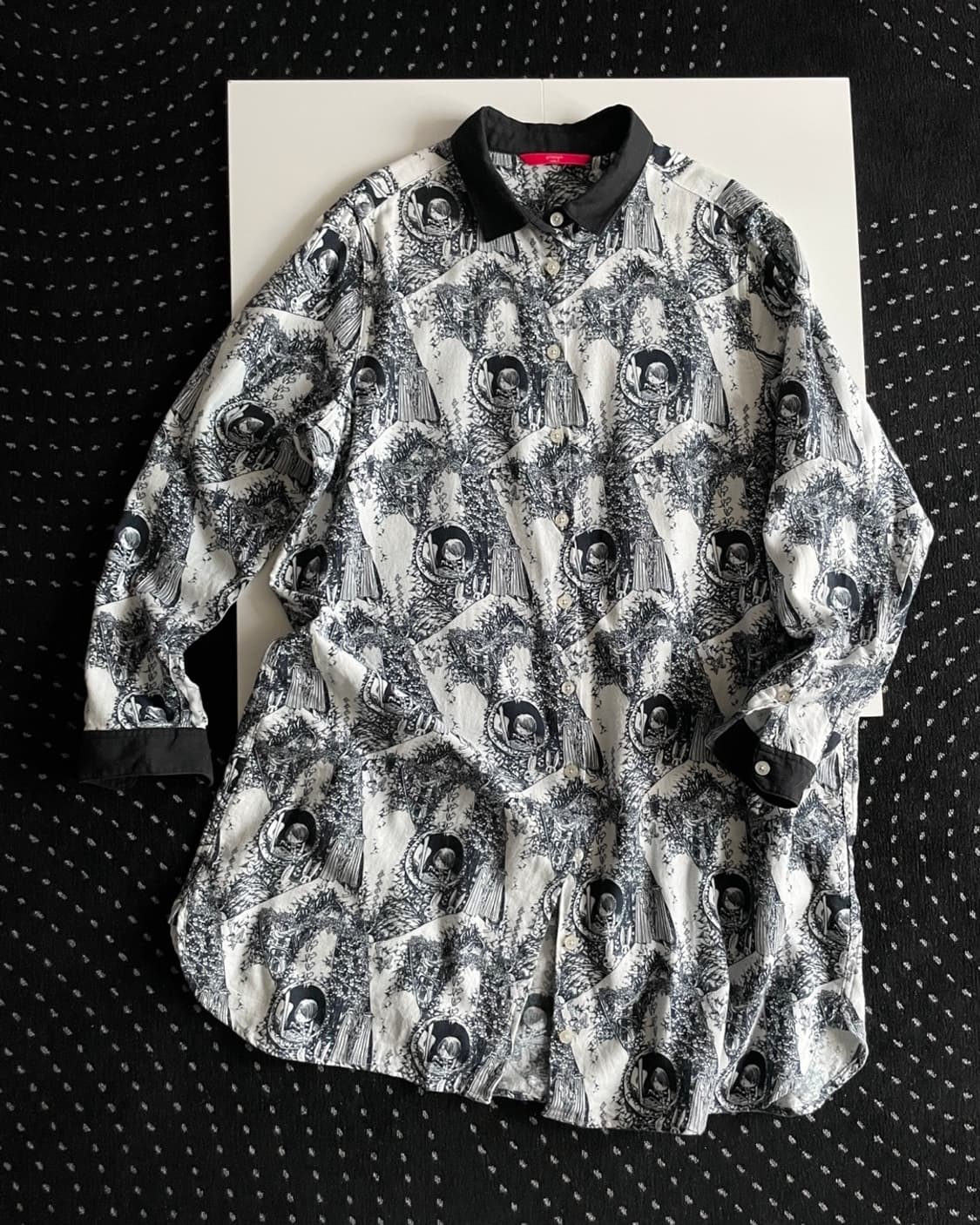 anime patterned shirt one-piece 상품이미지8