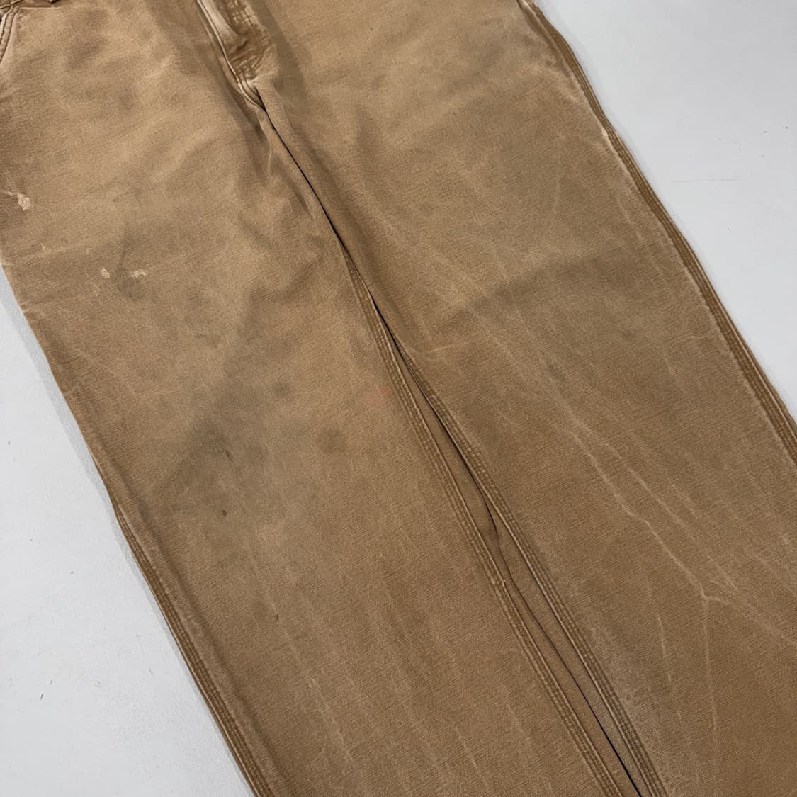 칼하트 OG FR 카펜터 덕캔버스 페이딩 와이드 워크팬츠 상품이미지5