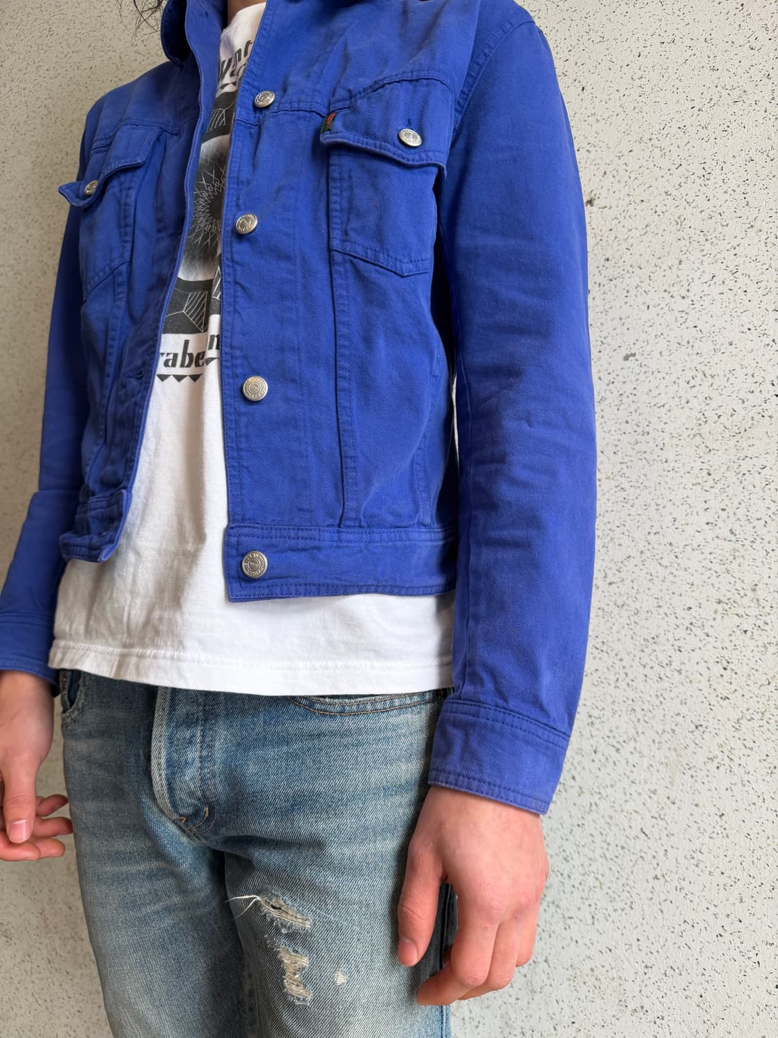 Late 80s Hamnett french trucker 상품이미지3