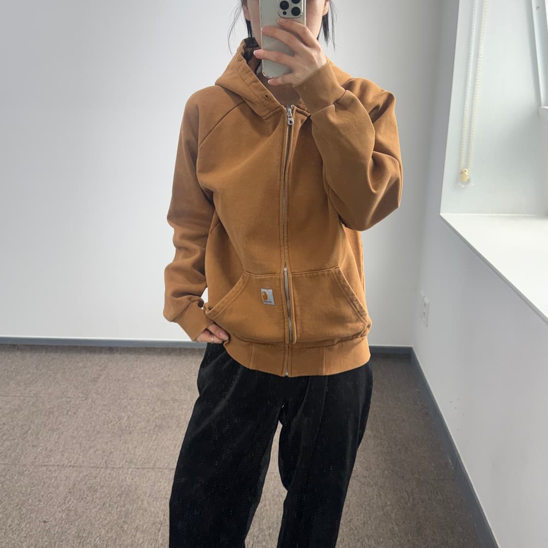 Carhartt 칼하트 된장 후드집업 상품이미지1
