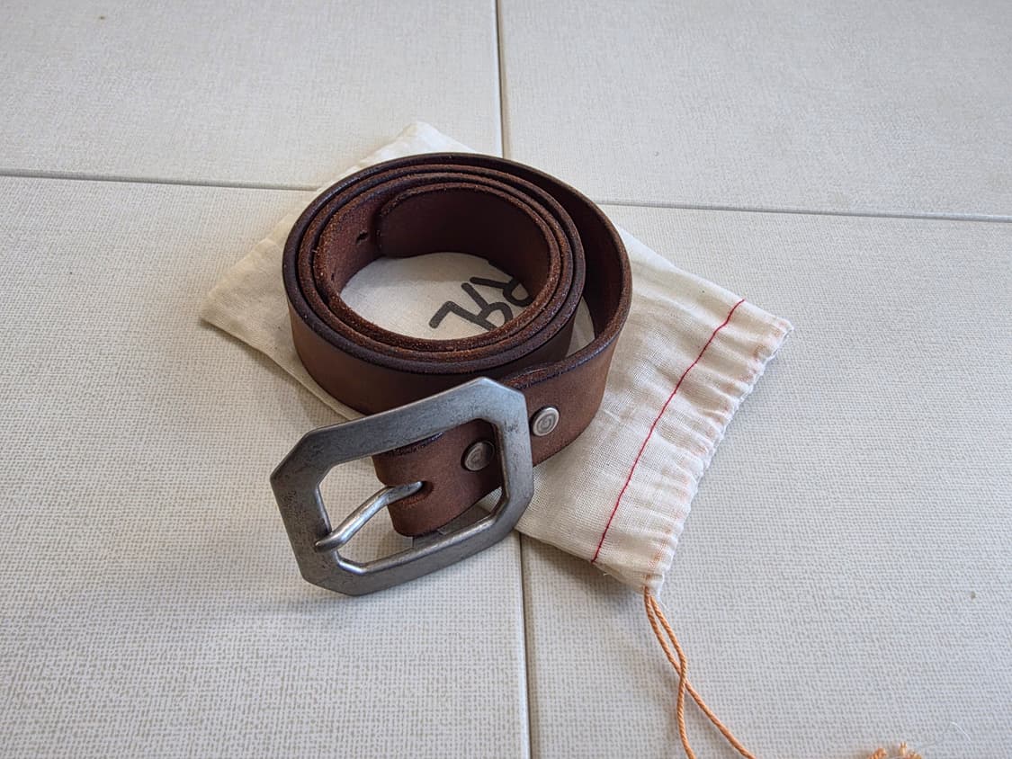 RRL 솔리드 브라스 벌링턴 벨트 상품이미지1