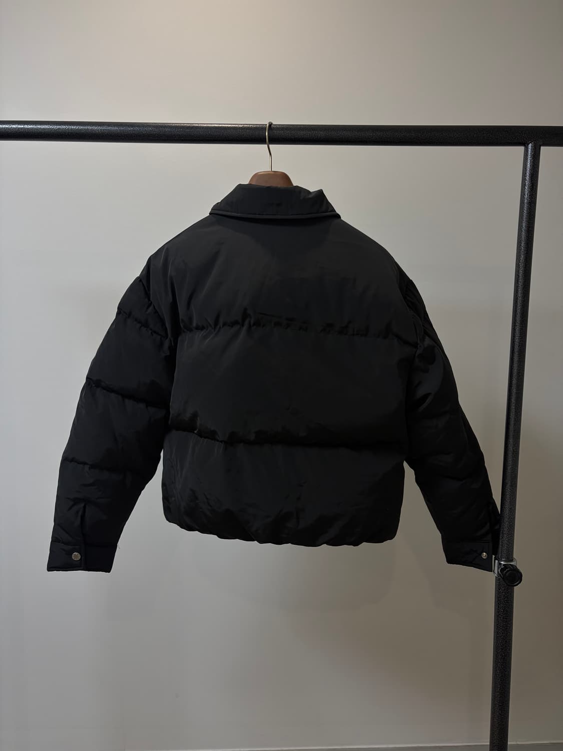 (1) 아비에무아 덕 다운 숏 재킷 블랙 상품이미지3