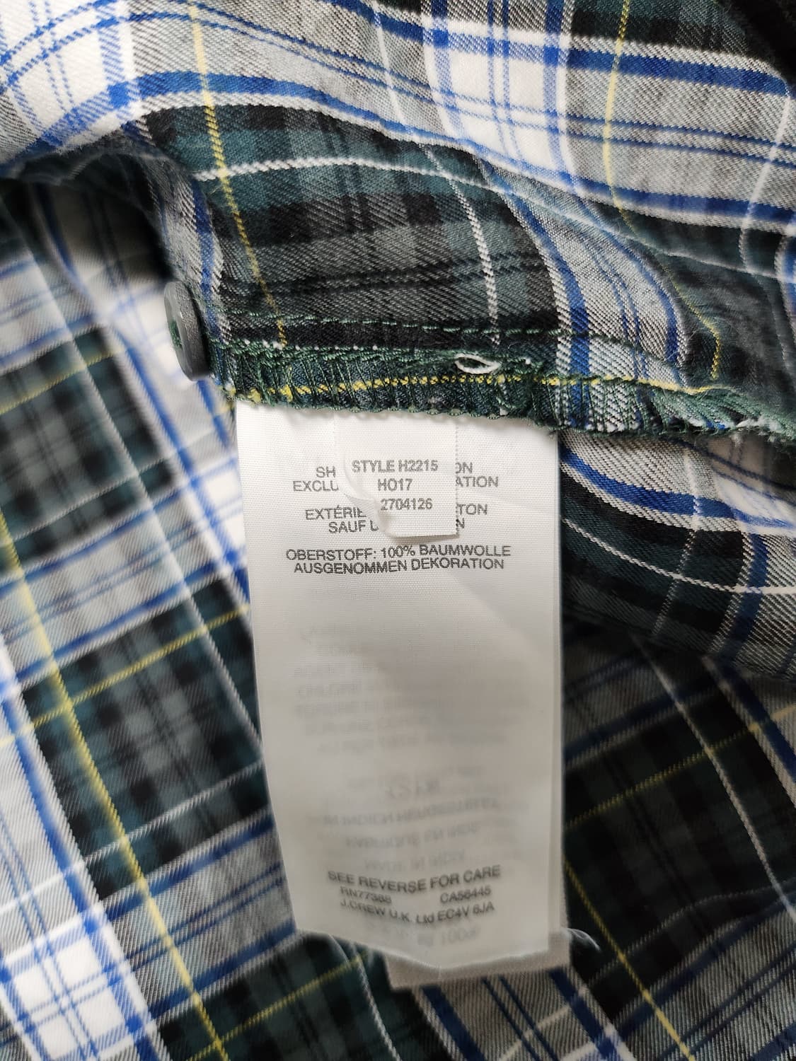 J.CREW 제이크루 체크 블라우스 (S 상품이미지8