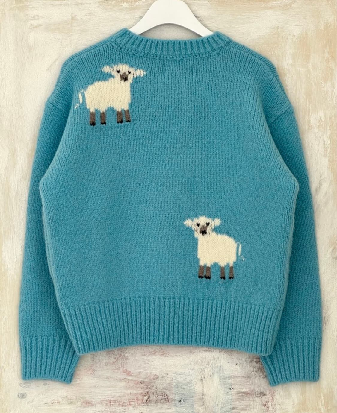 아티스트컴플렉스 양니트 블루 상품이미지2