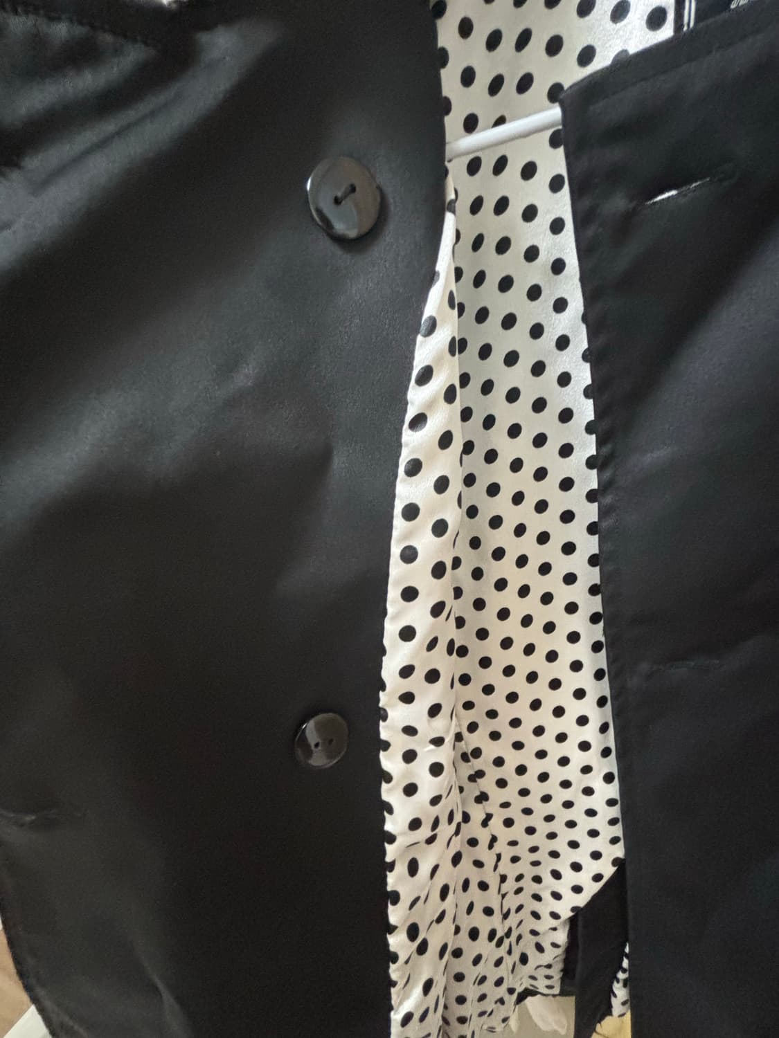 세실맥비 블랙 숏 더플코트 갸루 상품이미지4