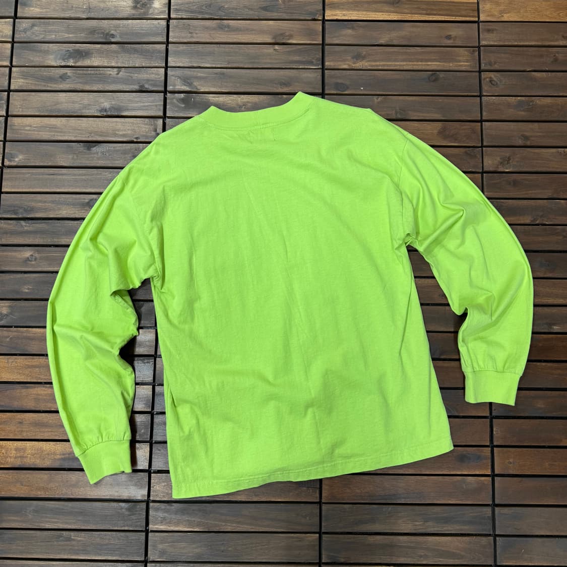 스투시 빅로고 포켓 롱슬리브 티셔츠 (M) 상품이미지3