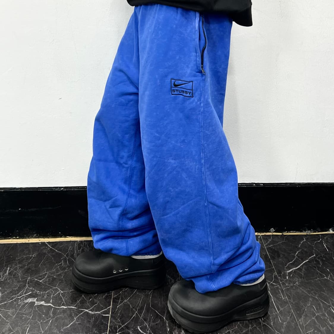 나이키 x 스투시 NRG 에시드 플리스 와이드 팬츠 상품이미지1