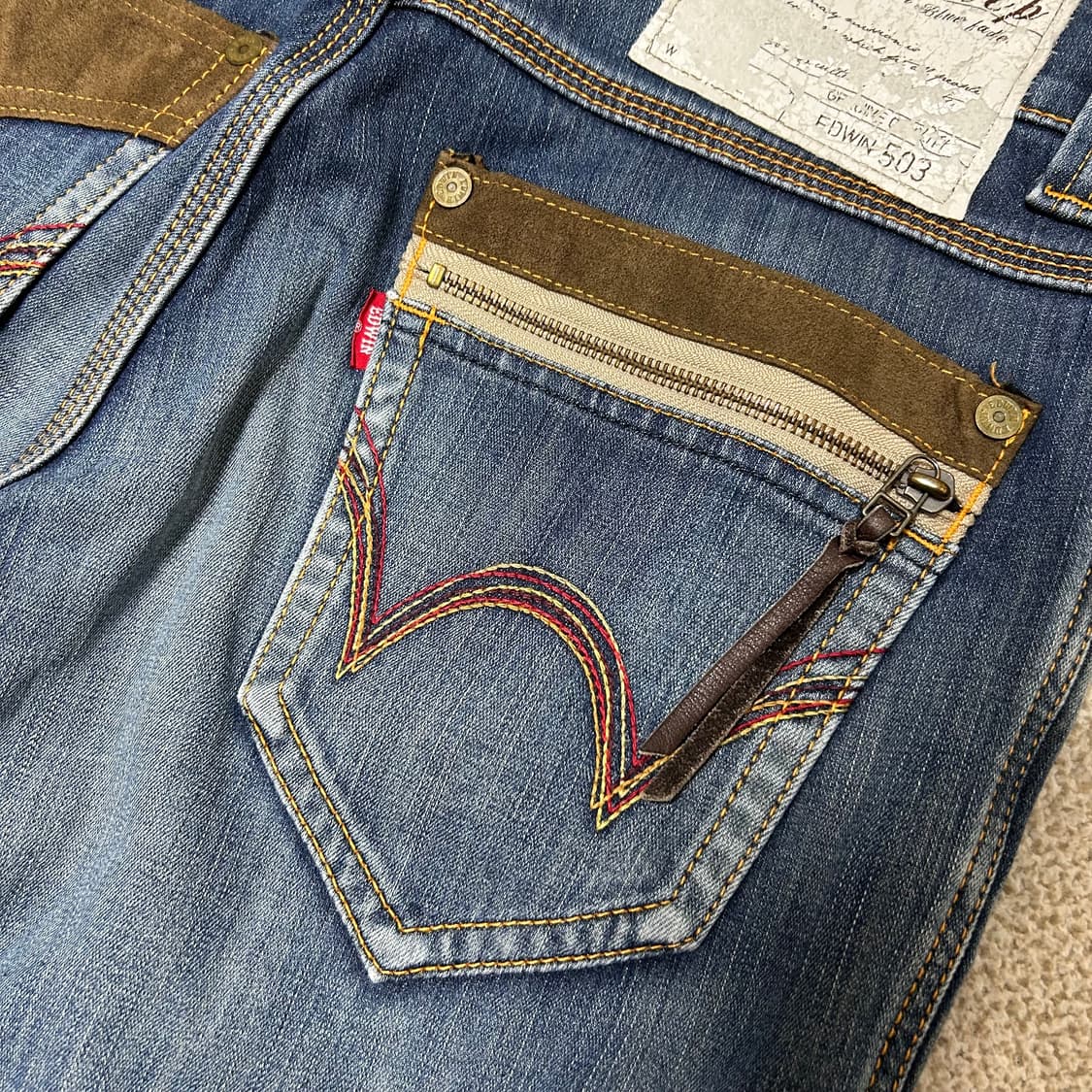 Edwin Western Mood Denim Jean 상품이미지3