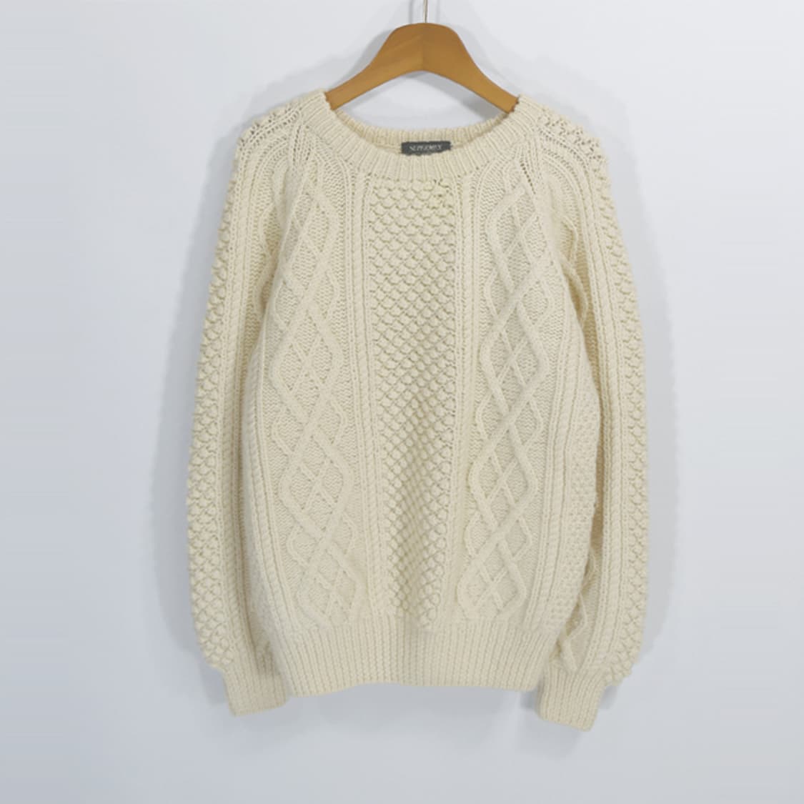 SUPERMEX 빈티지케이블스웨터 상품이미지2