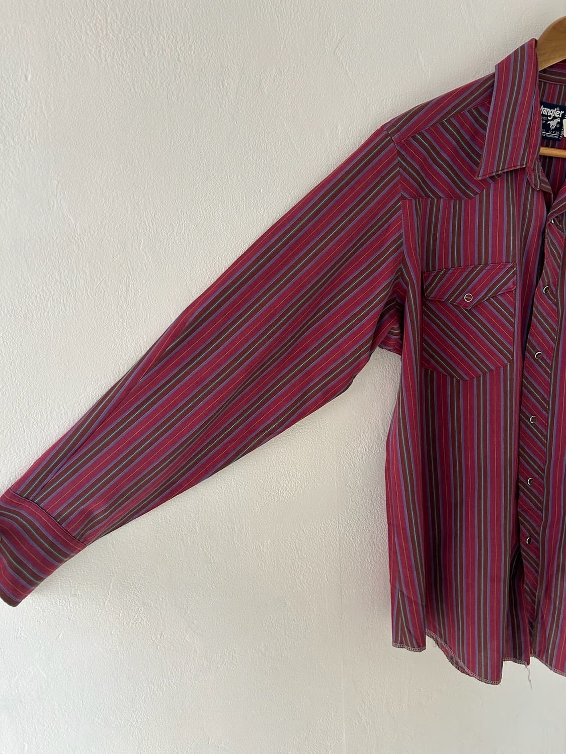 80-90's vtg Wrangler cowboy-cut  Western 상품이미지8