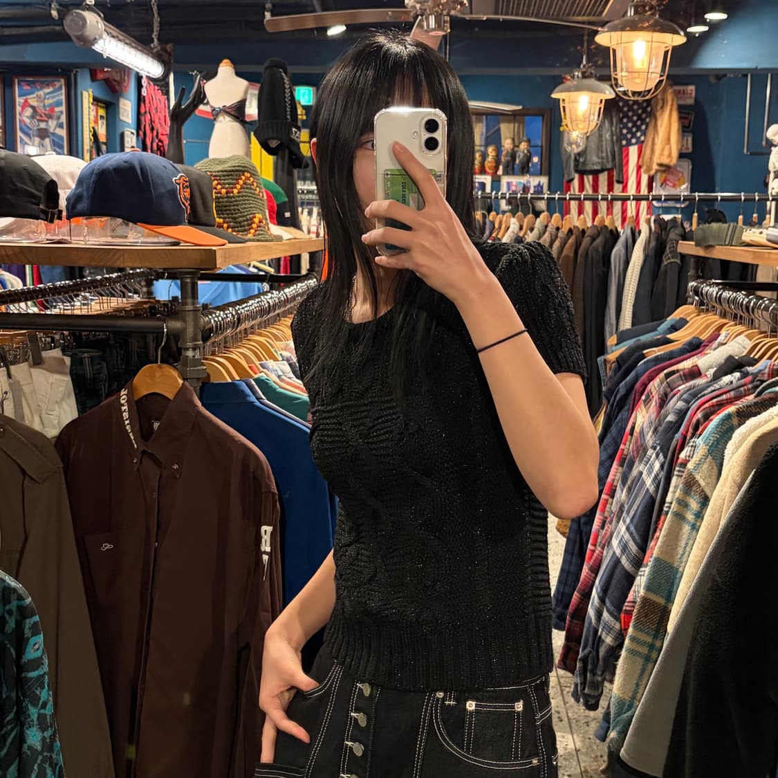 POLO 폴로 랄프로렌 글리터 반팔 니트
 상품이미지2