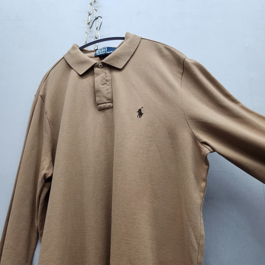 폴로랄프로렌 PK 긴팔 베이지 티셔츠 상품이미지2