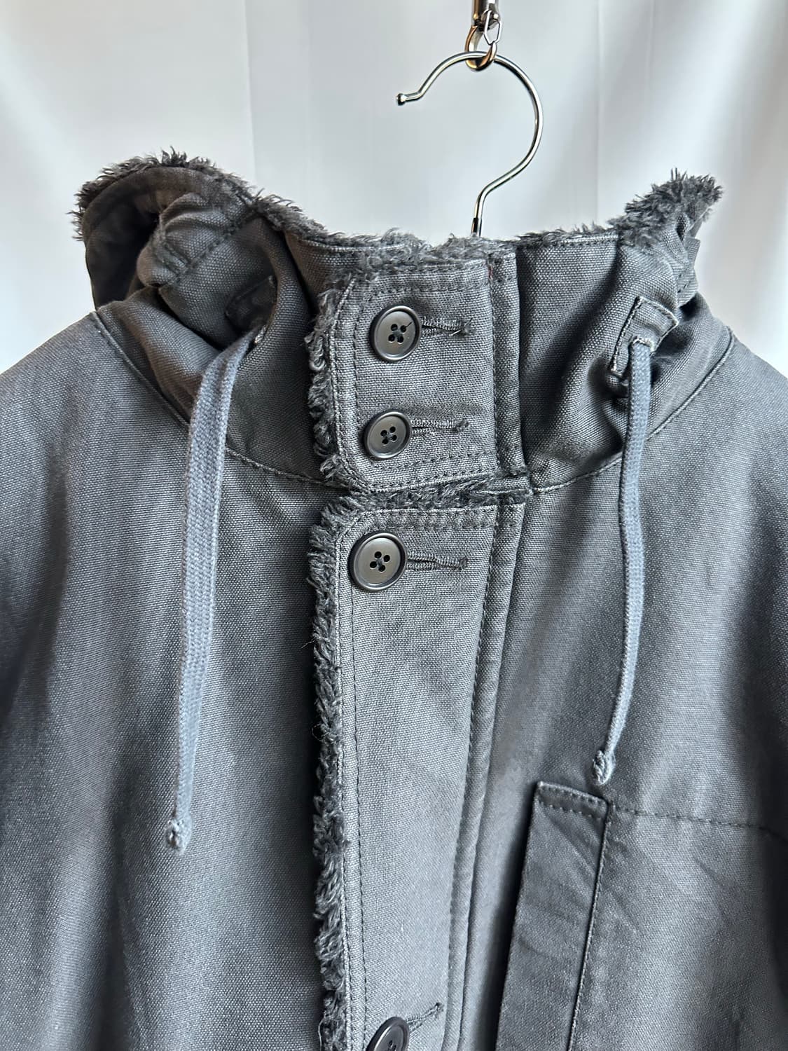 유니클로 퍼 후드 코트 상품이미지6