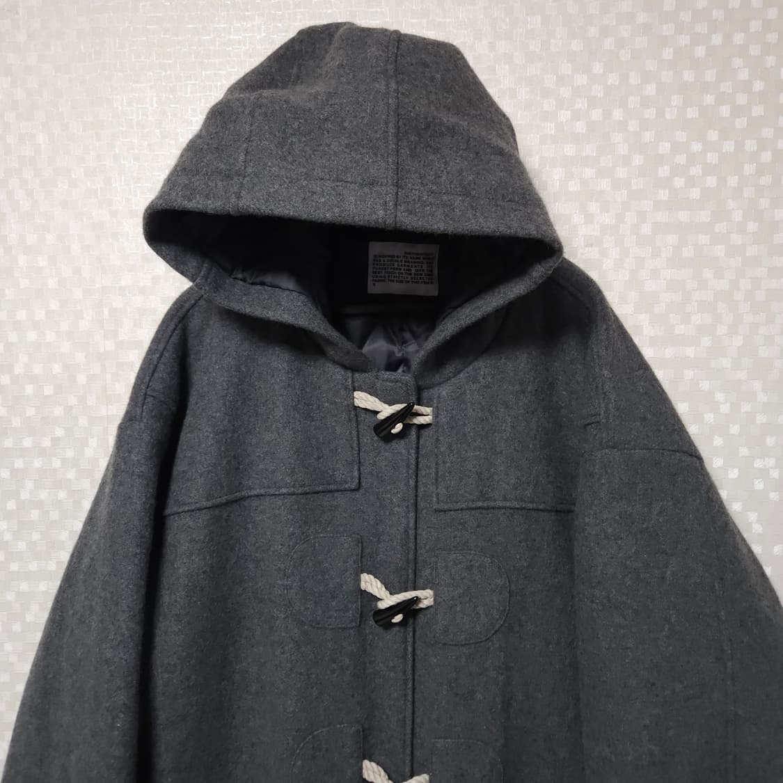 벌스데이수트 그레이 더플코트  상품이미지2