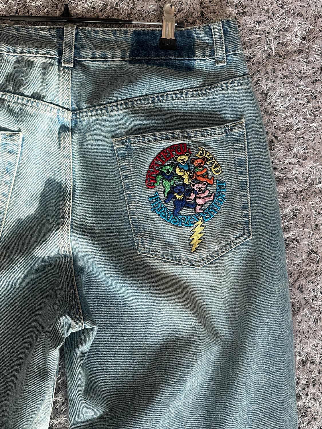 디스이즈네버댓x그레이트풀데드 데님팬츠(L) 상품이미지1