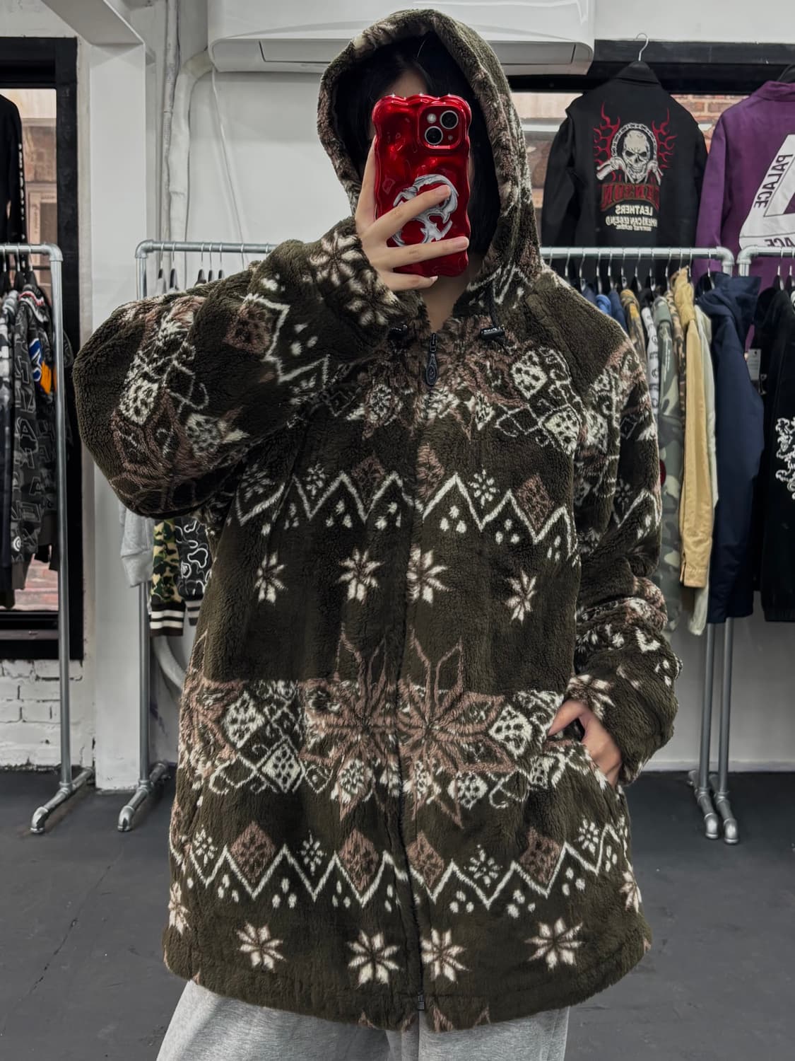 Piko 피코 노르딕 플리스 후드집업 상품이미지1