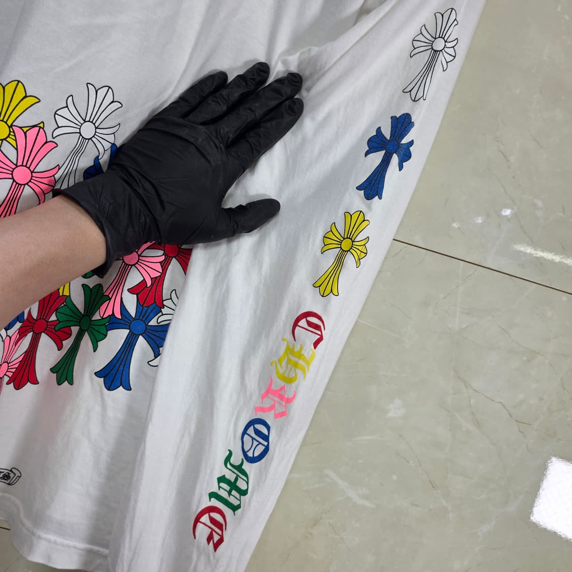 {클로젯}[M]크롬하츠 멀티컬러 세메터리 롱슬리브 맨투맨 상품이미지4