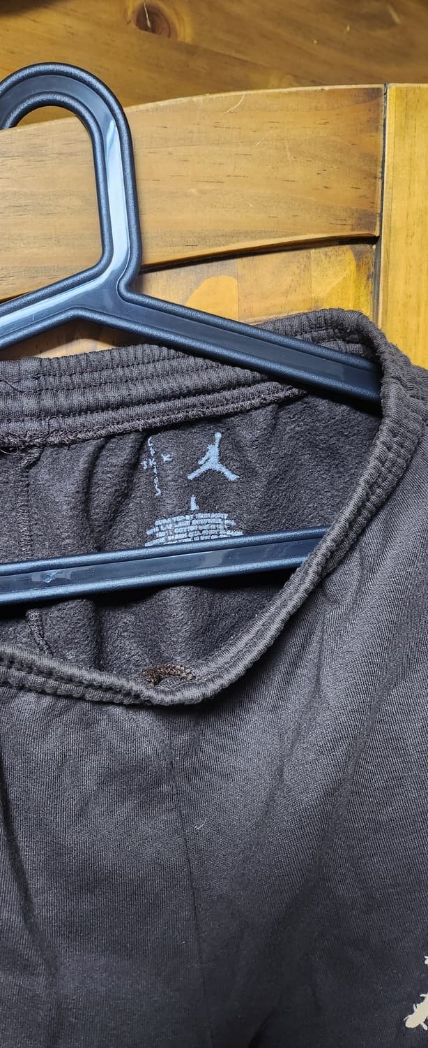 [L] 트래비스 스캇 조던 나이키 역스우시 팬츠 브라운 상품이미지2