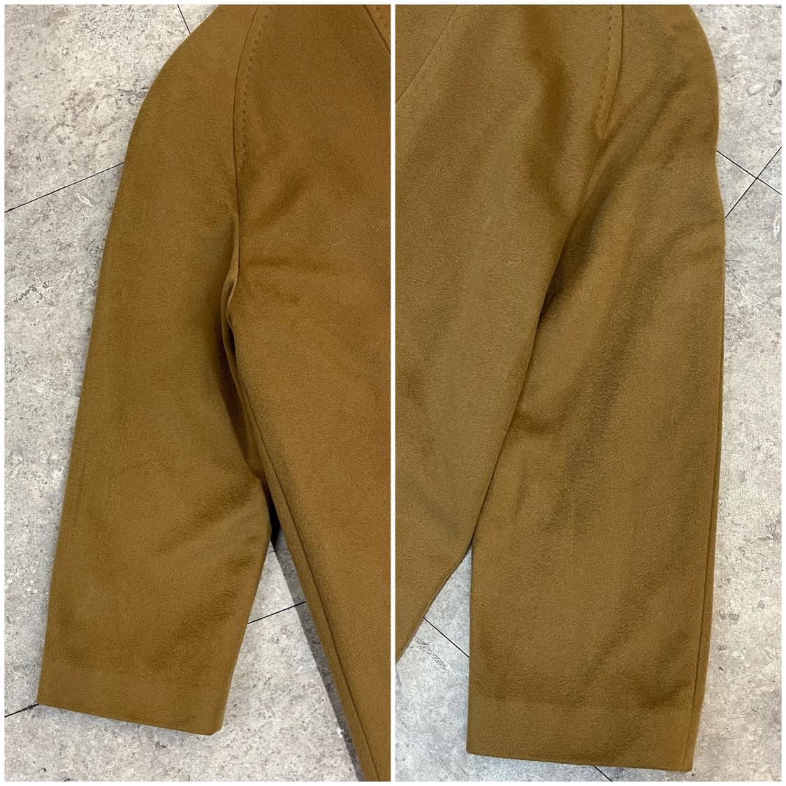 빈티지 캐시미어 코트 카멜 #csz2398 상품이미지10